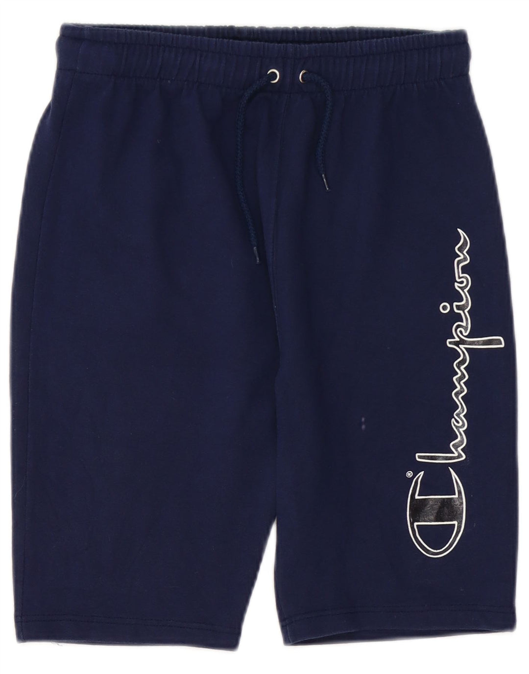 Champion Herren-Sportshorts mit Grafik, mittelblaue Marineblau-Baumwolle