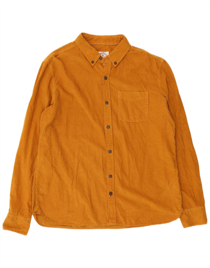 Fat Face Herren-Cordhemd, Größe L, Beige, Baumwolle