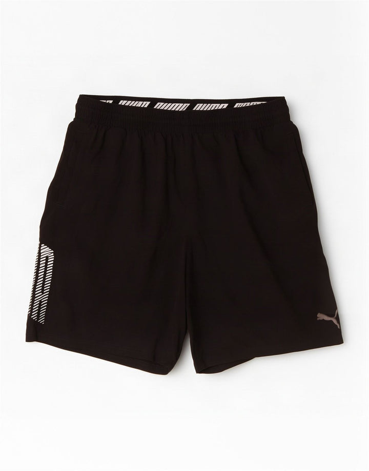 Puma Herren Graphic Sport Shorts 2XL Schwarz Polyester