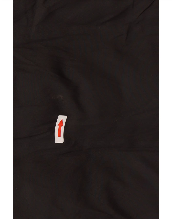 Zara Damen Kapuzenmantel, ärmellos, gepolstert, UK 14, Mittelschwarz, Polyester