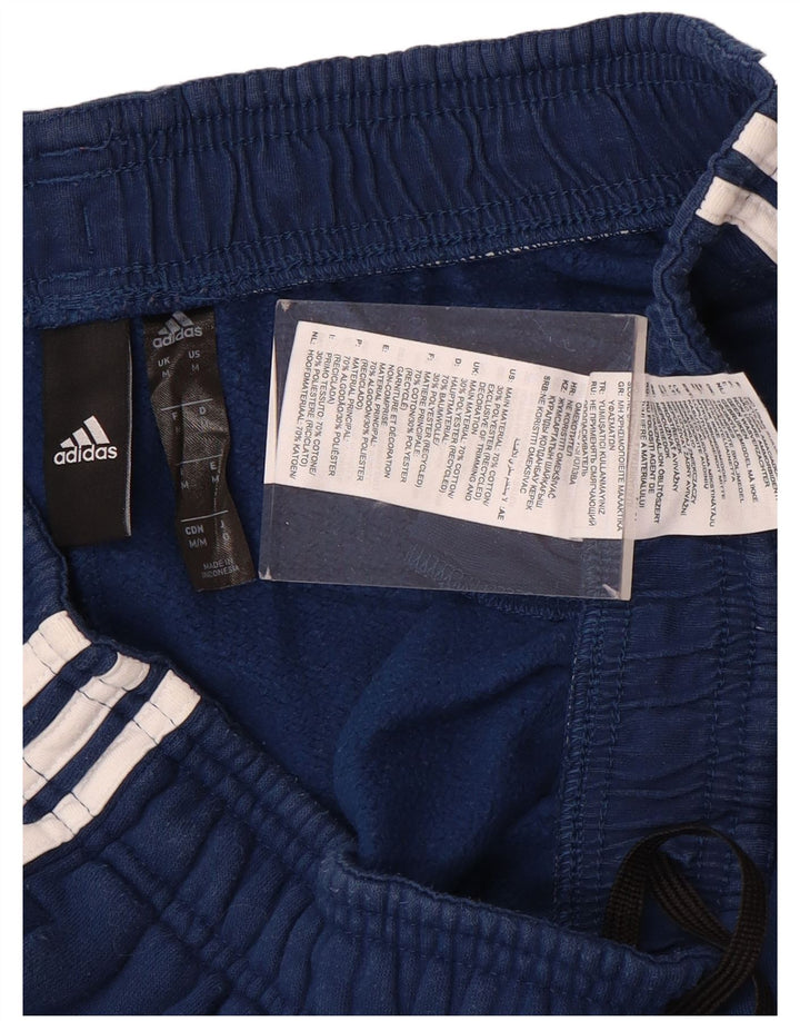 ADIDAS Herren Trainingshose Jogger mittelblaue Baumwolle
