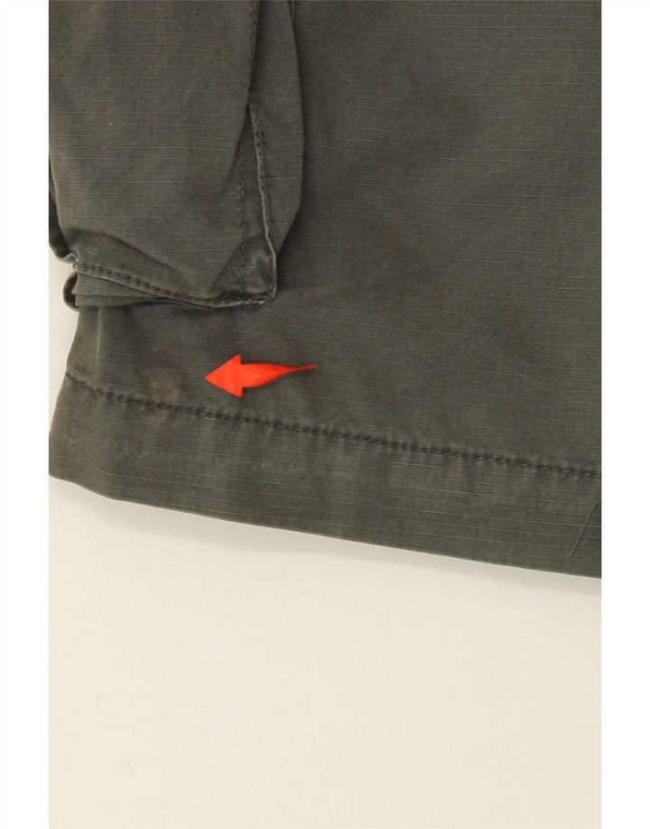 SUPERDRY Herren-Cargoshorts W34, große Khaki-Baumwolle