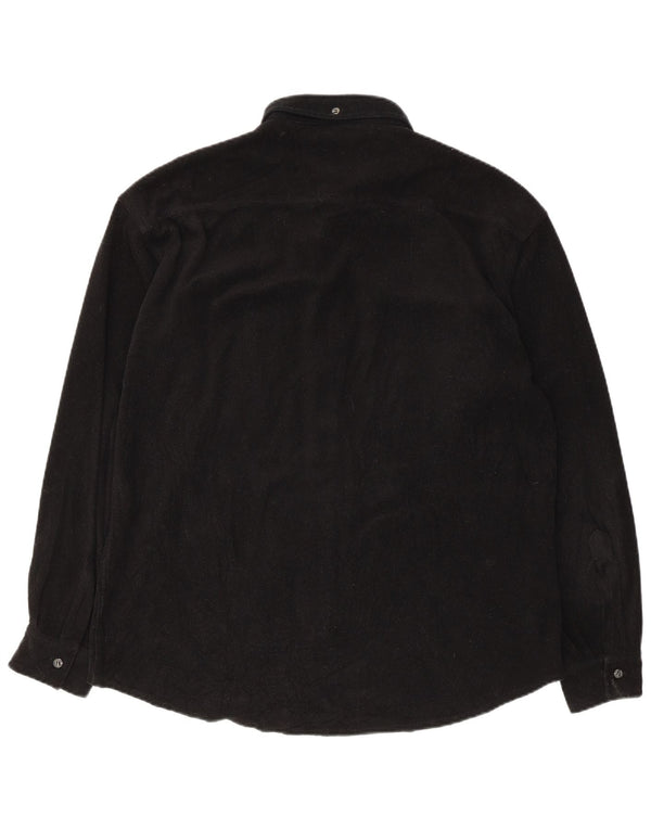 Fila Herren Fleeceshirt Medium Schwarz