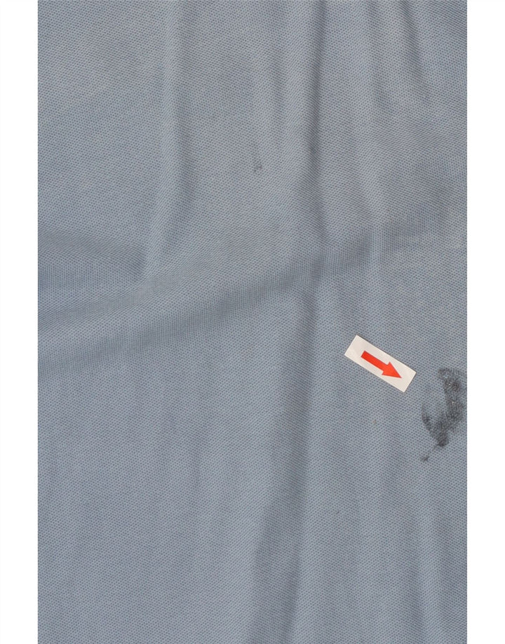 Fila Herren-Poloshirt, große blaue Baumwolle