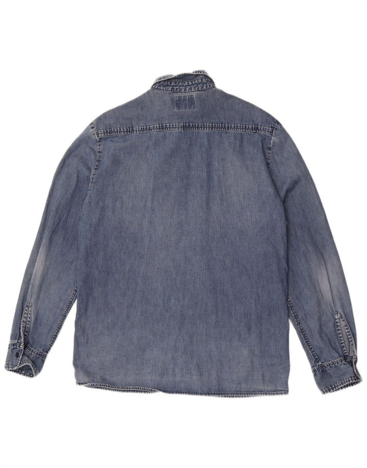 Levi's Herren-Jeanshemd, große blaue Baumwolle