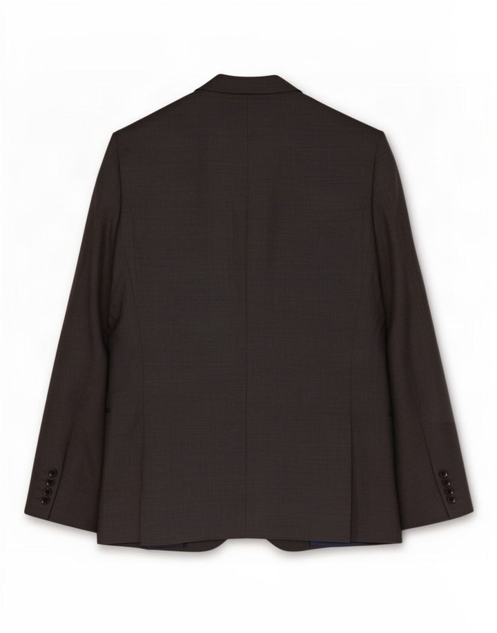 Marks & Spencer Herren-Blazer mit 2 Knöpfen, UK 40, mittelgraue Wolle