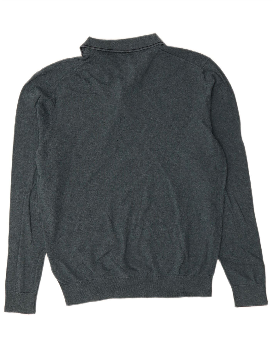 Marks & Spencer Herren Rollkragenpullover aus mittelgrüner Baumwolle