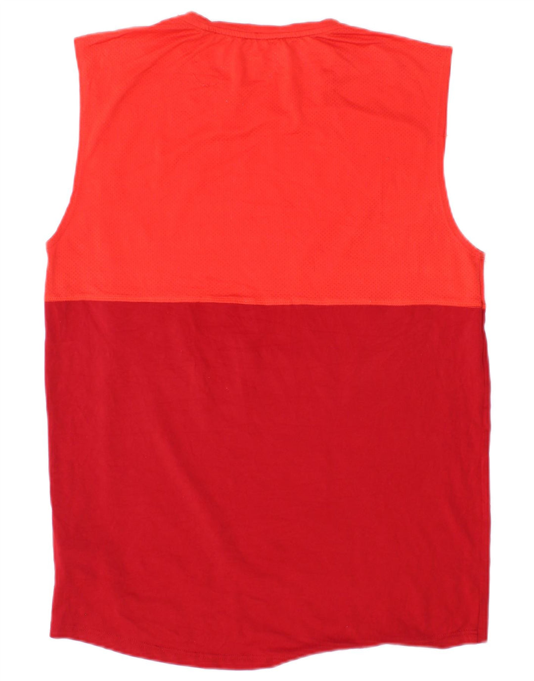 RUSSELL ATHLETIC Herren-Dri-Power-Weste, Oberteil, klein, rot, Farbblock-Polyester