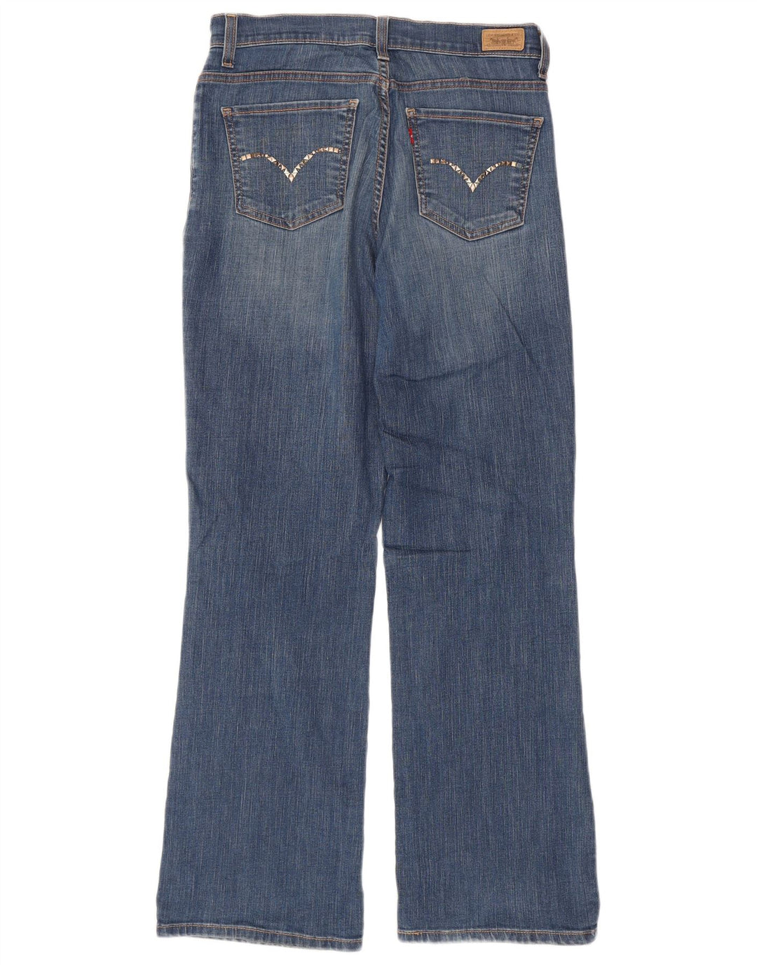 Levi's Damen 512 Perfectly Slim Bootcut Jeans US 8 Medium W30 L31 Blau
