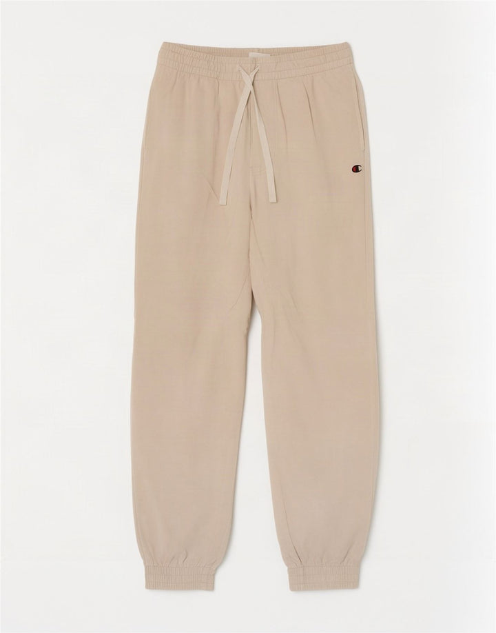 Champion Damen-Trainingshose mit grafischem Muster, UK 12, Mittelbeige