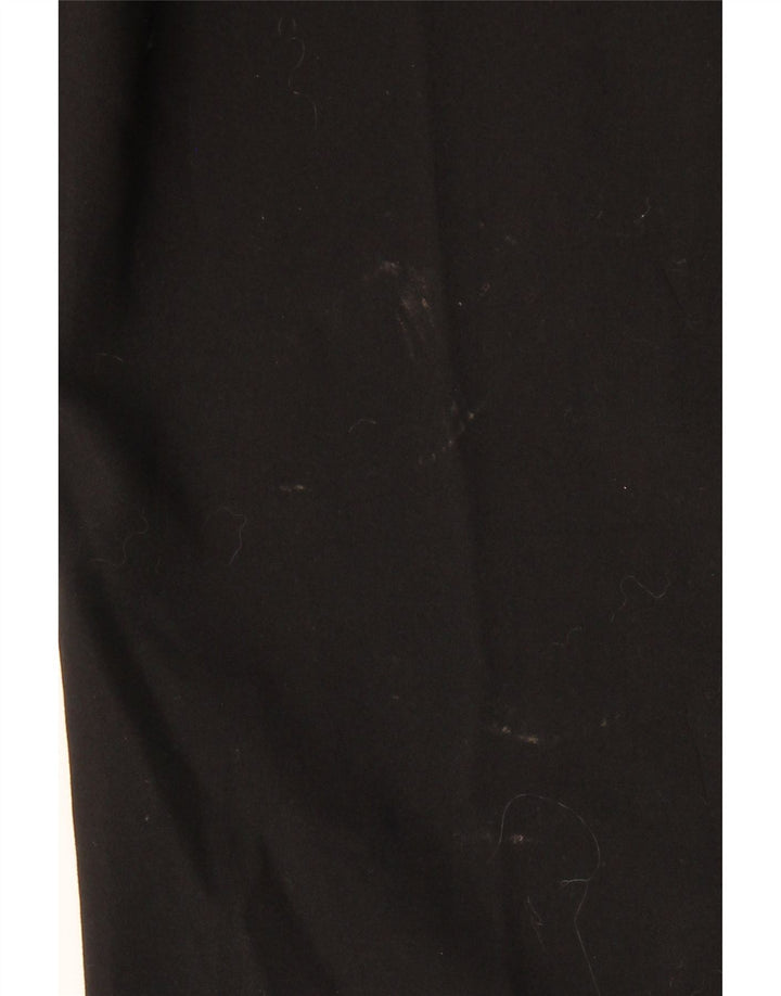 ZARA Damen Slim Chino-Hose EU 38 Small W28 L27 Schwarz