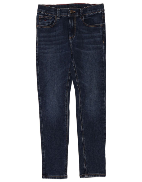 Tommy Hilfiger Slim Jeans für Jungen, 9–10 Jahre, W24 L25, blaue Baumwolle