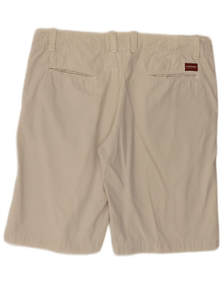 Carrera Herren Chino Shorts IT 52 XL W36 Beige Baumwolle