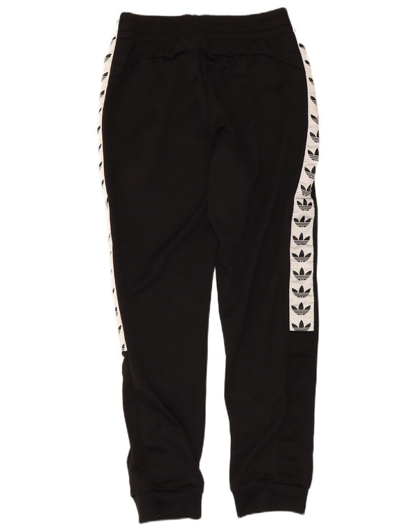 Adidas Herren-Trainingshose mit Grafik, mittelgroß, Schwarz, Farbblock