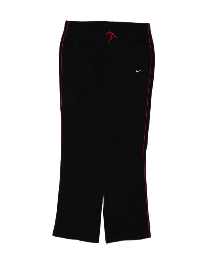 NIKE Womens Tracksuit Trousers UK 4/6 Small  Black Polyester Vintage Nike and Second-Hand Nike from Messina Hembry 