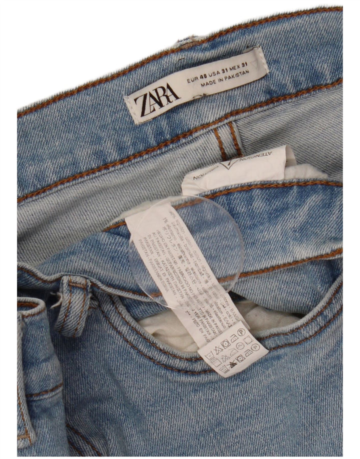 Zara Herren Slim Jeans EU 40 Medium W31 L30 Blaue Baumwolle