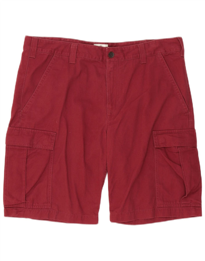 Timberland Herren Cargoshorts W38 XL Burgund