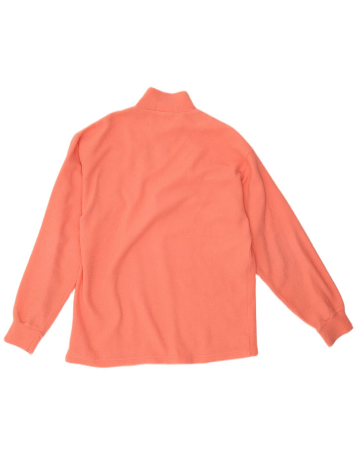 Fila Herren-Fleecepullover mit Reißverschluss am Hals, IT 46, klein, Rosa