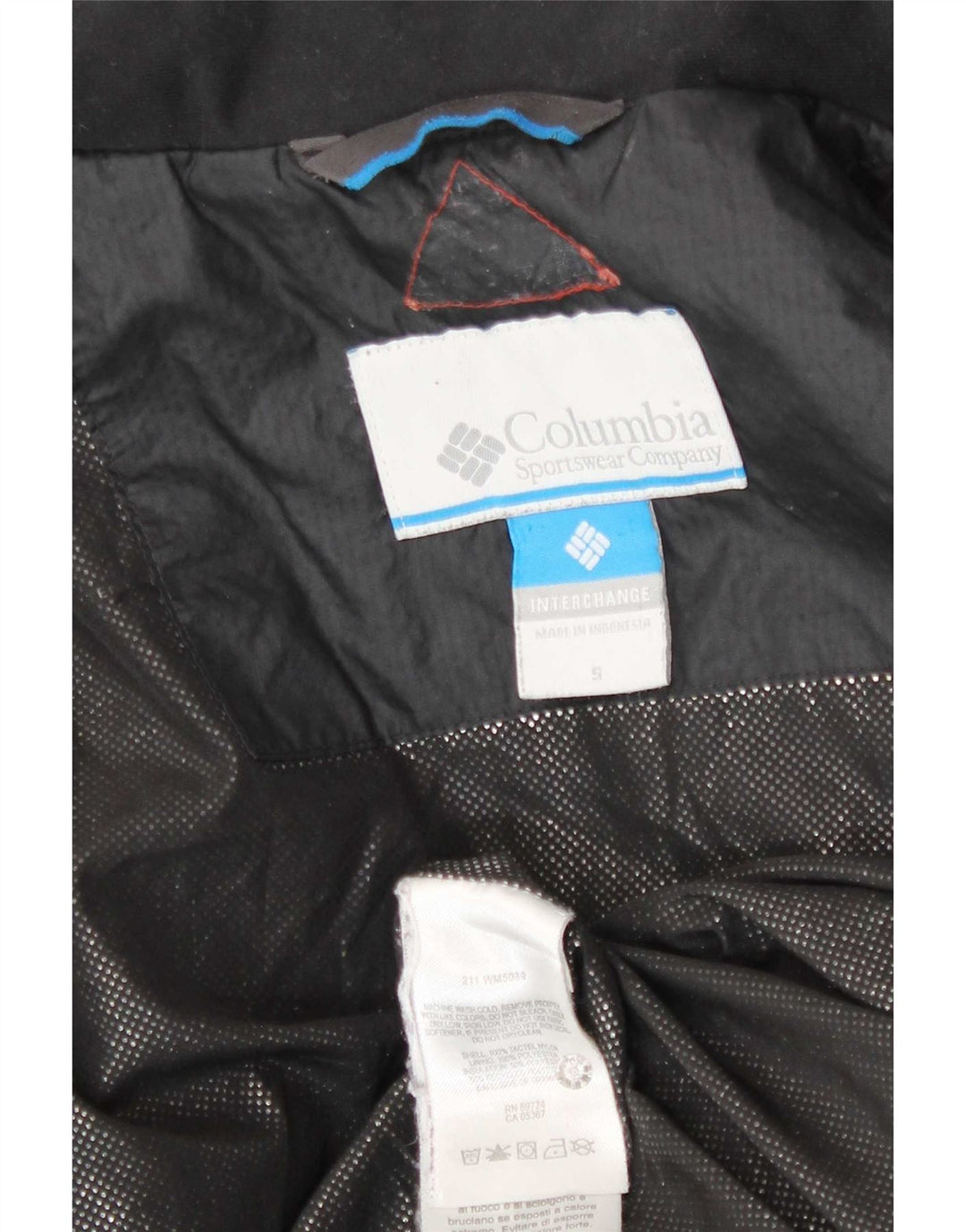 Columbia Herren Interchange Liner Gepolsterte Jacke UK 36 Small Schwarz Polyester