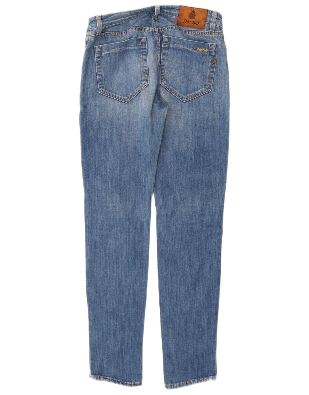 DONDUP Damen Slim Jeans W30 L32 Blaue Baumwolle