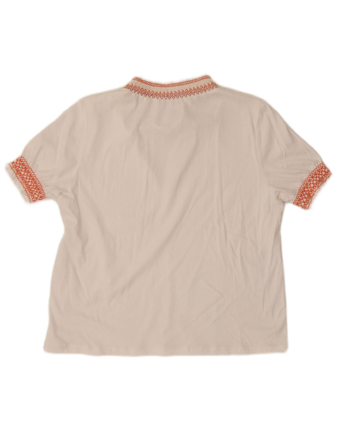 ZARA Womens Oversized Blouse Top UK 10 Small White