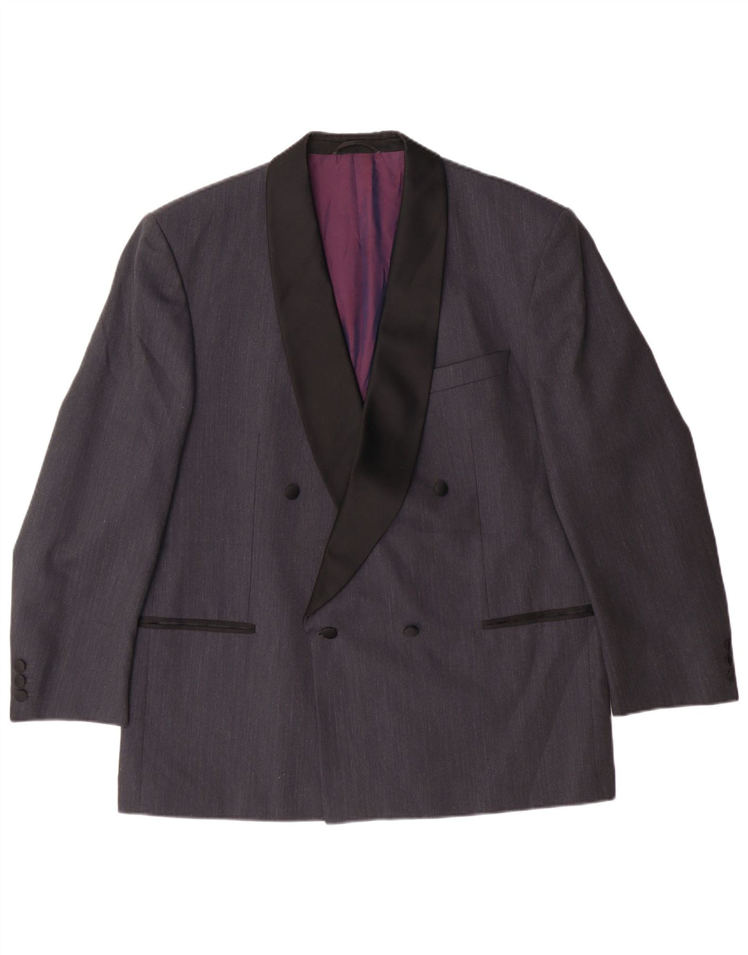 Wilvorst Herren-Blazer, zweireihig, Gr. 38, Mittelmarineblau