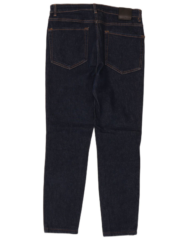 Massimo Dutti Damen Skinny Jeans EU 42 Large W32 L26 Marineblau