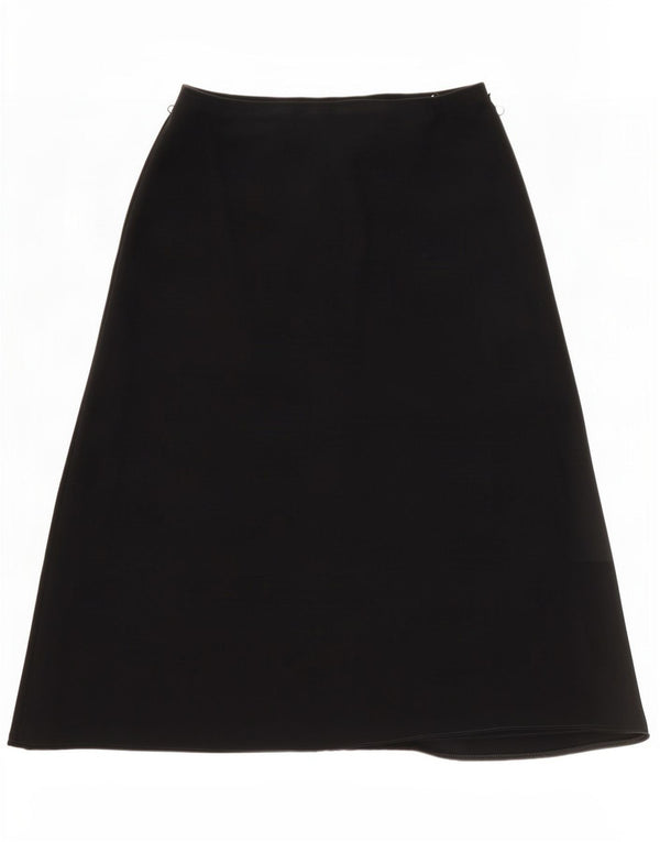 Marks & Spencer Damen A-Linienrock UK 16 Large W34 Schwarz