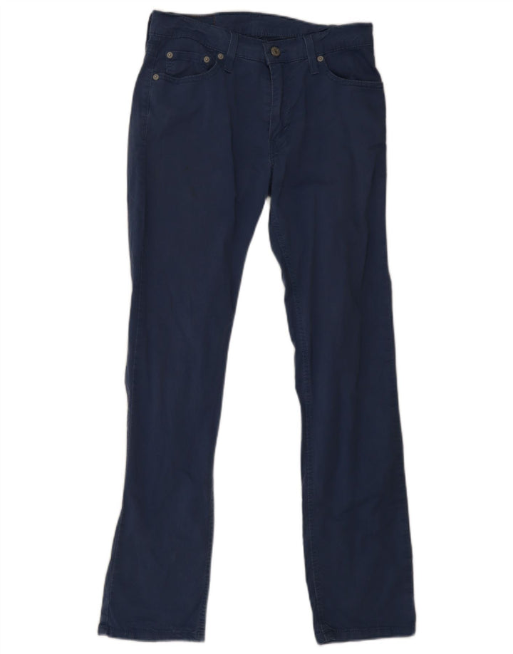 Levi's Herren 511 Slim Freizeithose W30 L32 Blaue Baumwolle