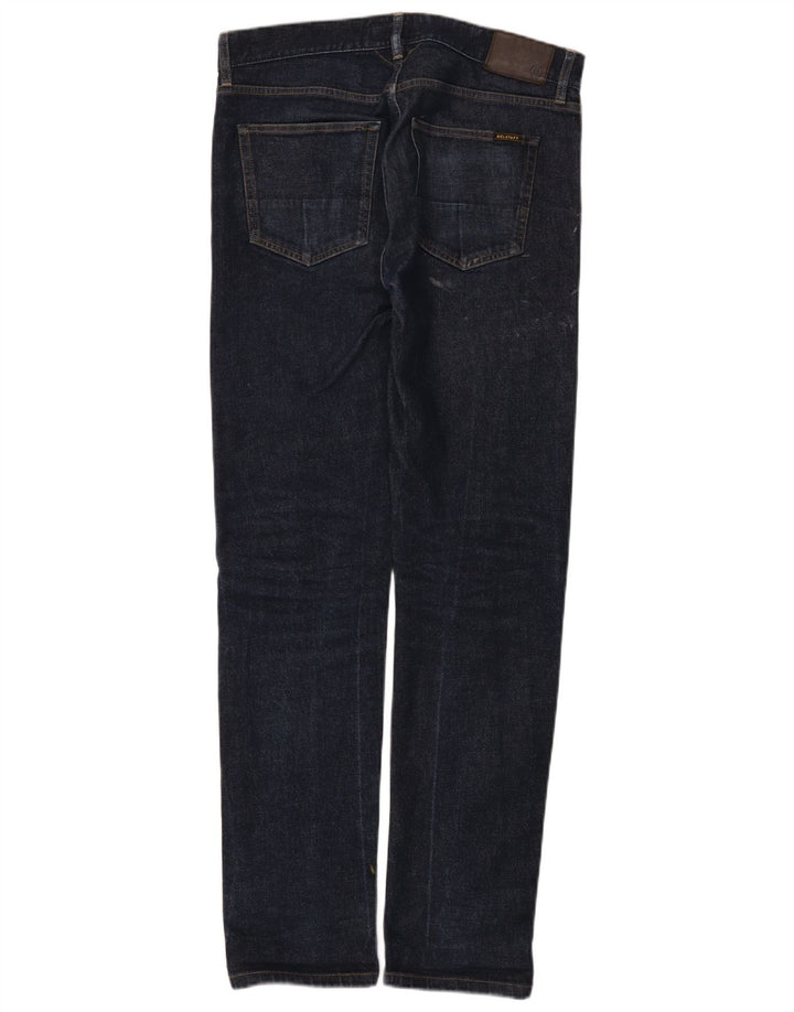 Belstaff Herren Slim Jeans W31 L32 Marineblaue Baumwolle