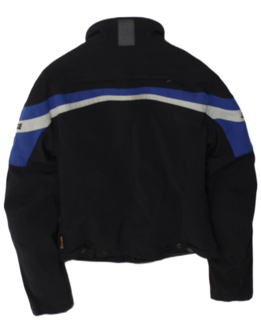 Dainese Womens Crop Graphic Racer Jacke UK 12 Medium Black Colourblock