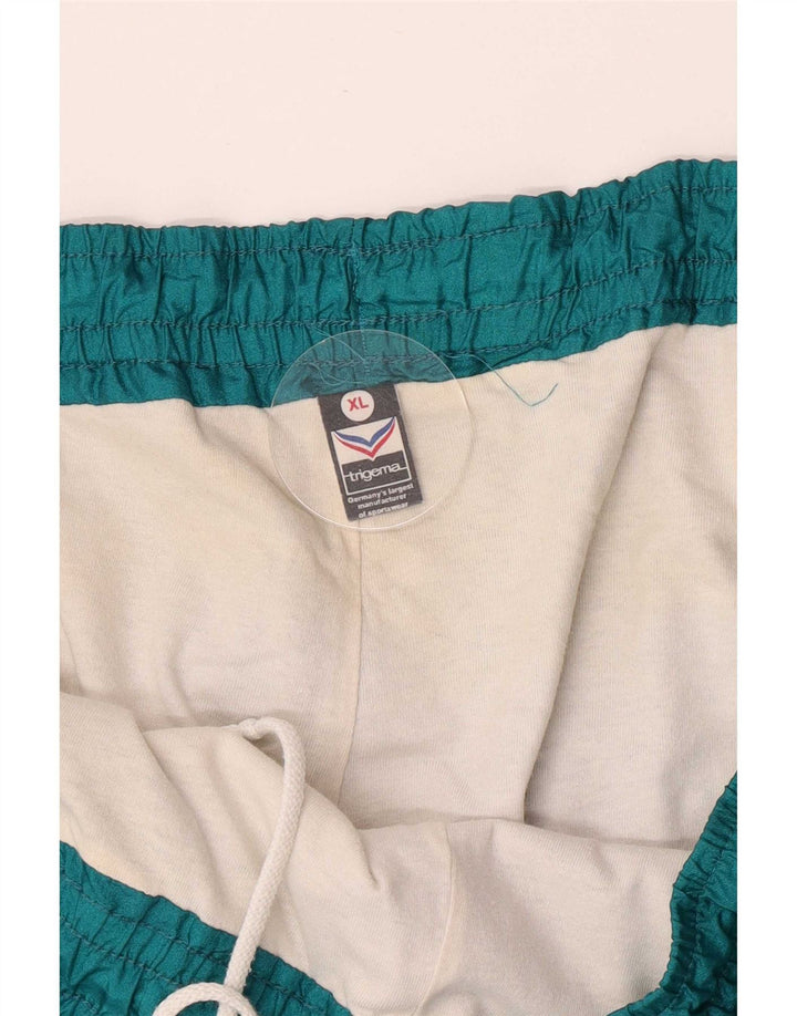Trigema Herren-Trainingshose, Jogginghose, XL, Grün, Polyamid