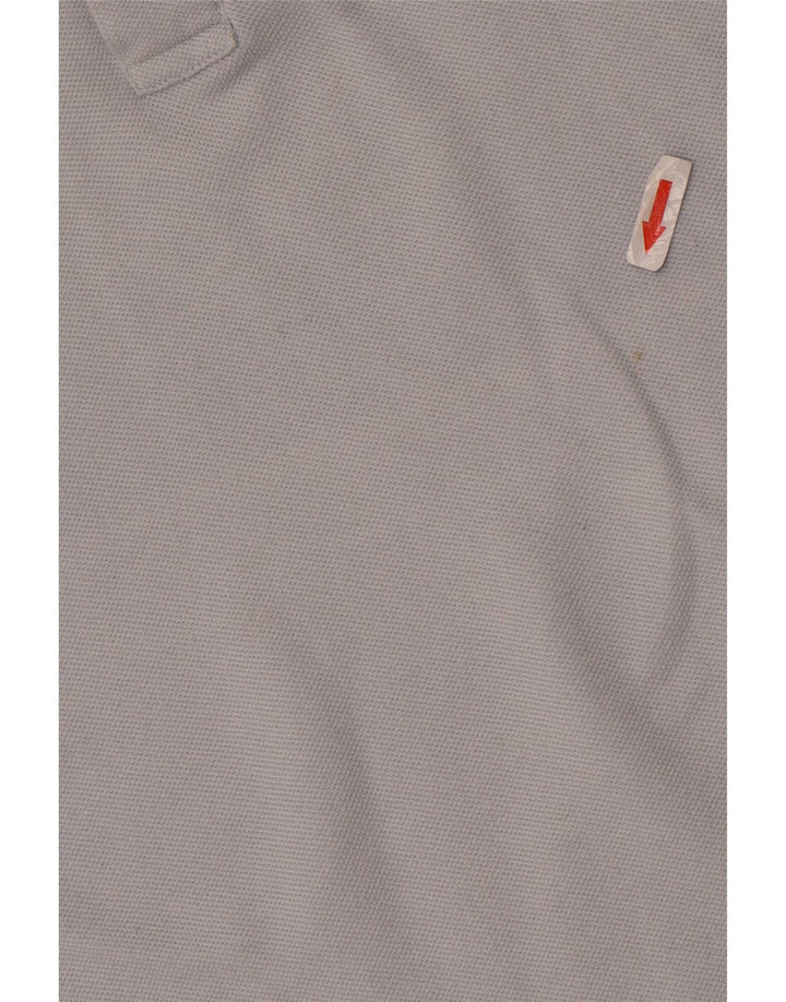 Levi's Herren-Poloshirt aus mittelblauer Baumwolle