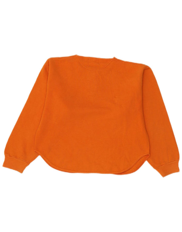 Gymnasium Damen Beverly Hills Graphic Sweatshirt Pullover UK 10 Small Orange