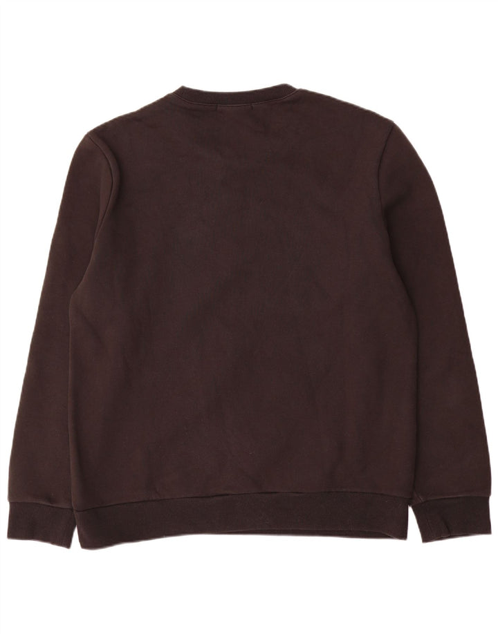 Guess Herren-Sweatshirt mit Grafik, UK 42, Größe L, Schwarz, Baumwolle