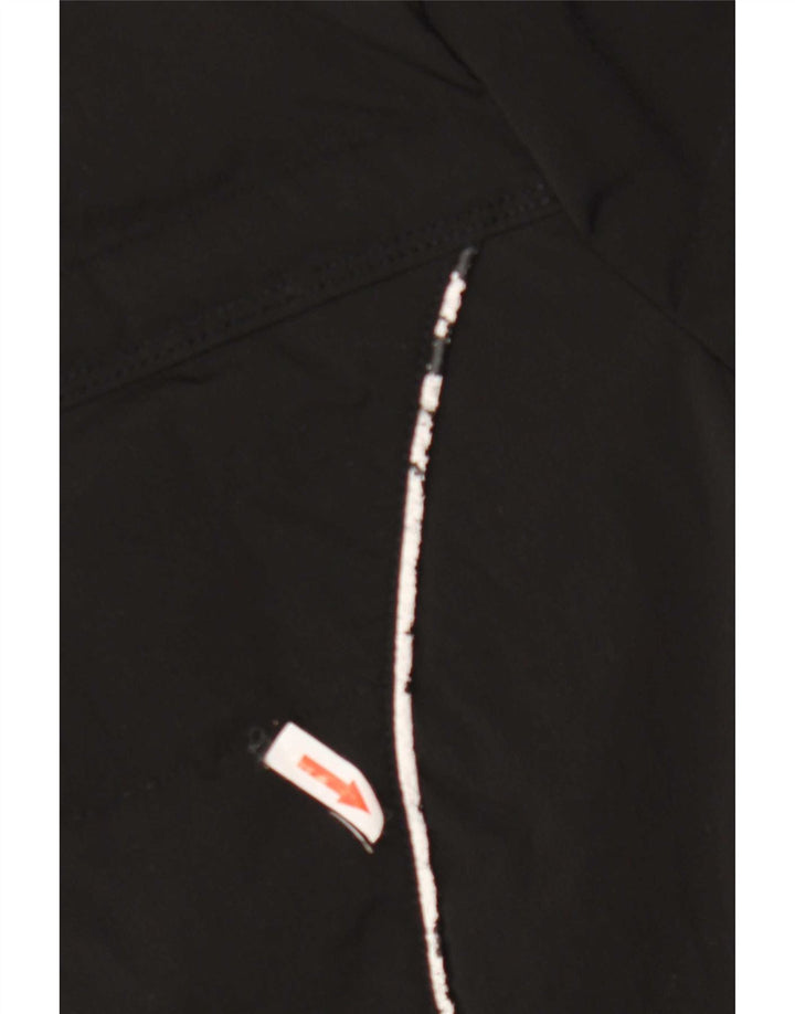 PEUTEREY Damen Wattierter Mantel IT 46 Large Schwarz Nylon
