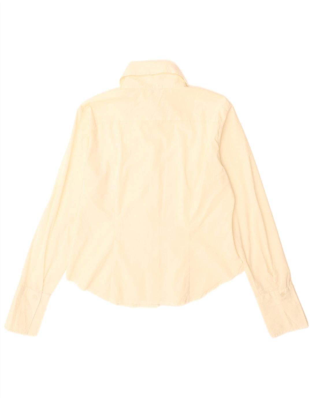 Benetton Damen-Hemd UK 16 Large Off White