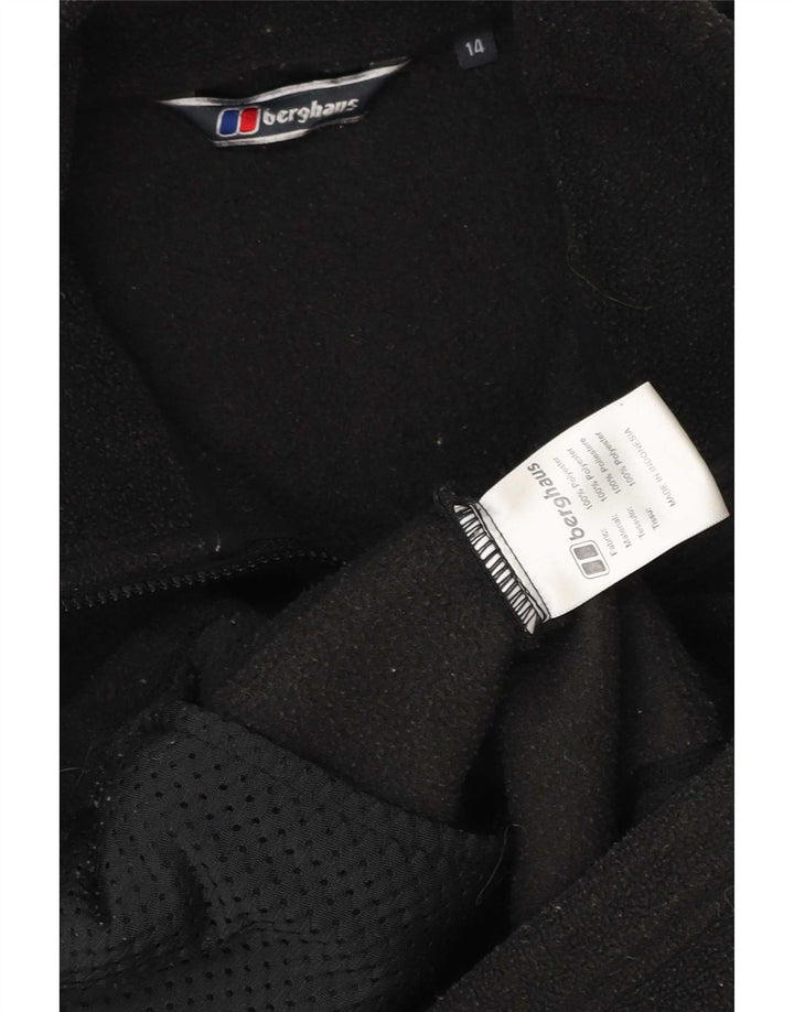 Berghaus Damen Liner Fleecejacke UK 14 Large Schwarz Polyester