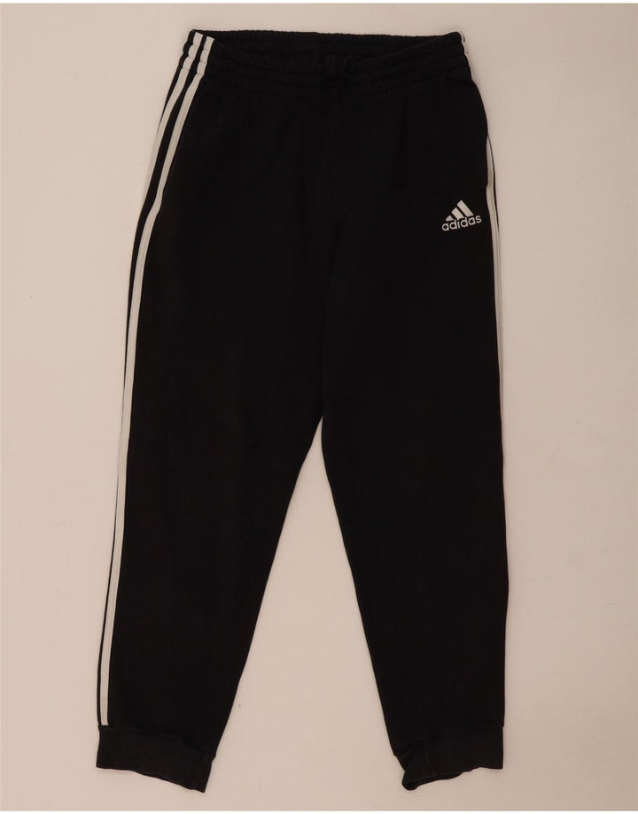 Adidas Herren-Trainingshose, Jogginghose, mittelschwarz, Baumwolle