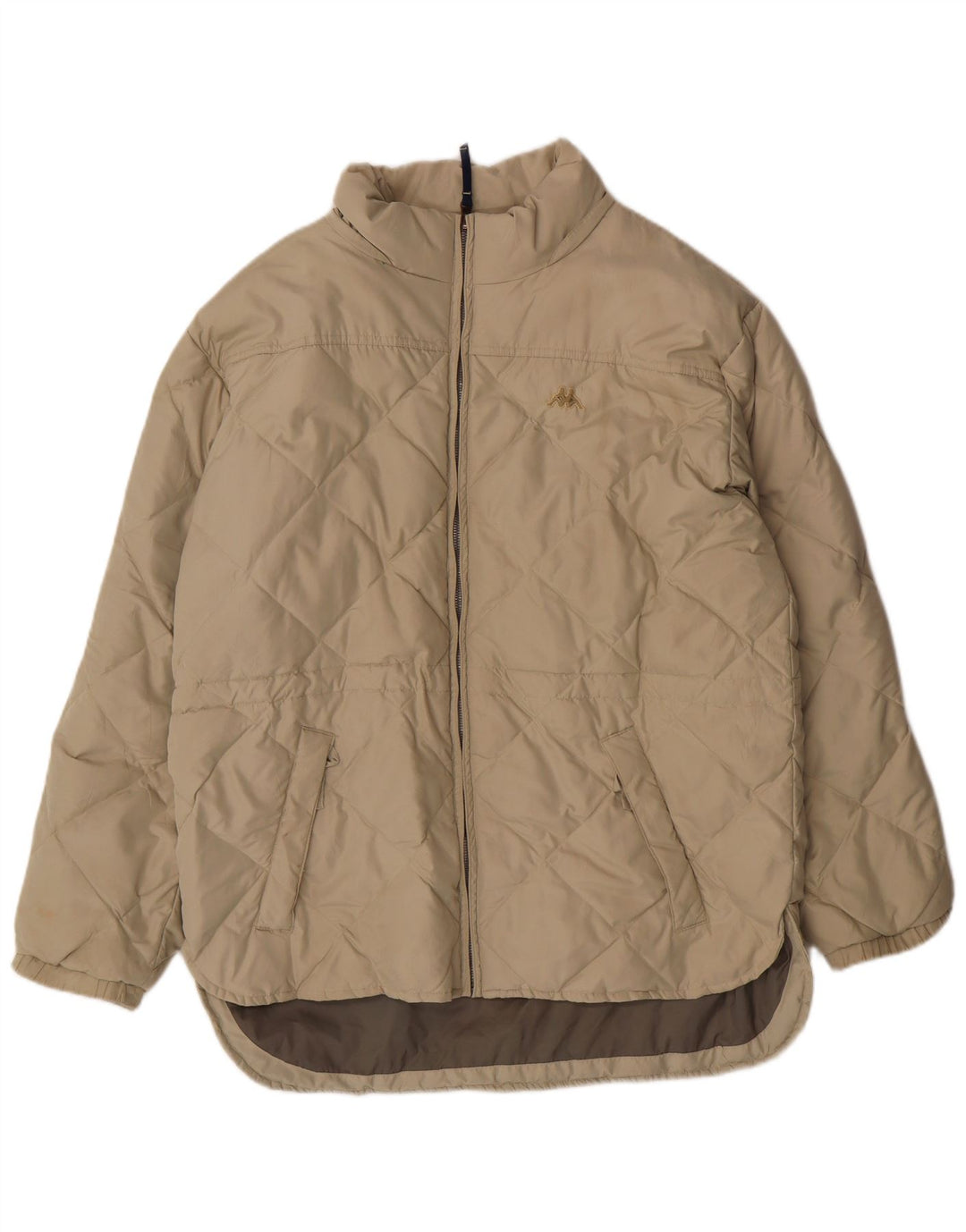 Kappa Herren Wattierte Jacke UK 42 XL Beige
