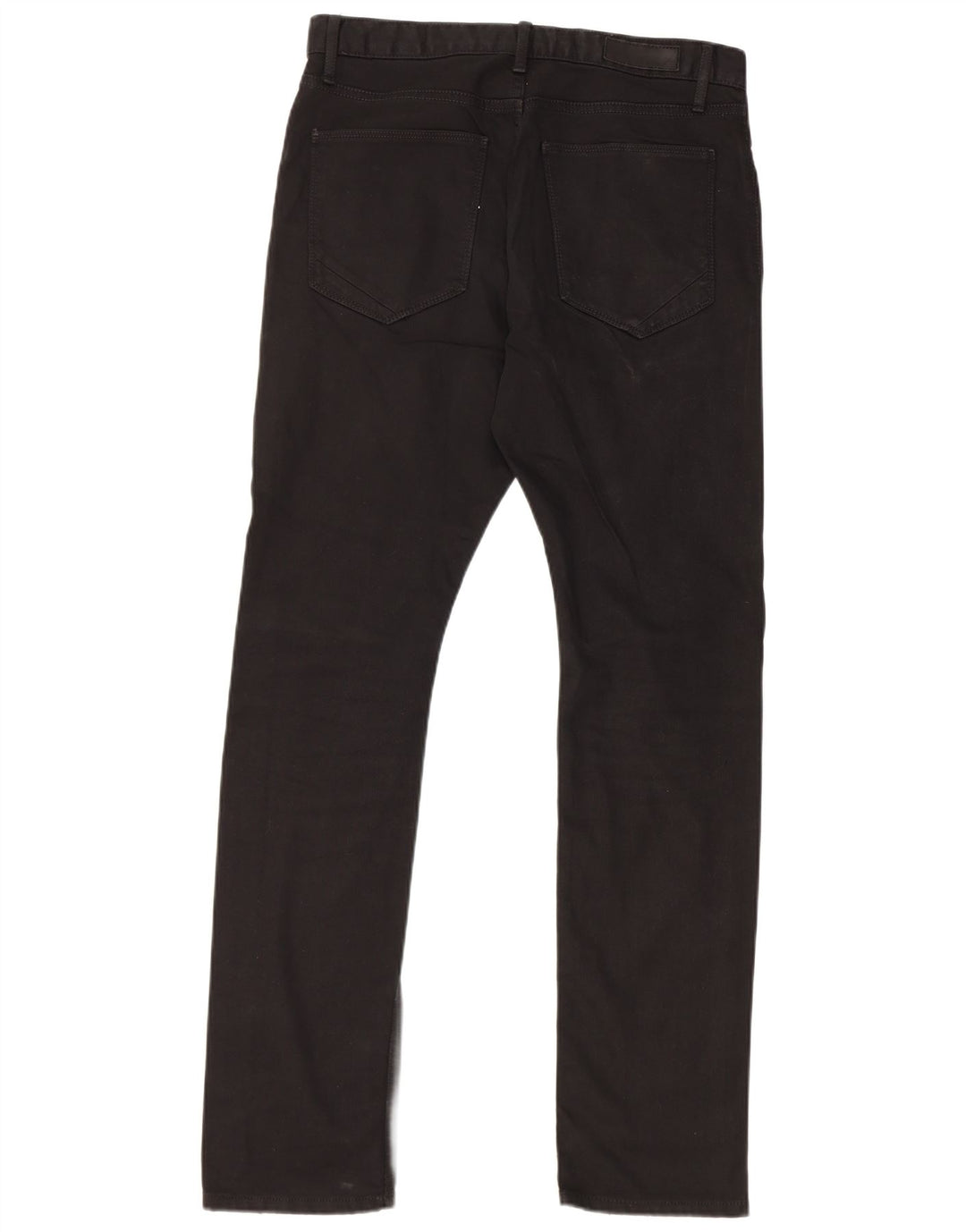 Marks & Spencer Herren Autograph Slim Jeans W32 L33 Schwarze Baumwolle