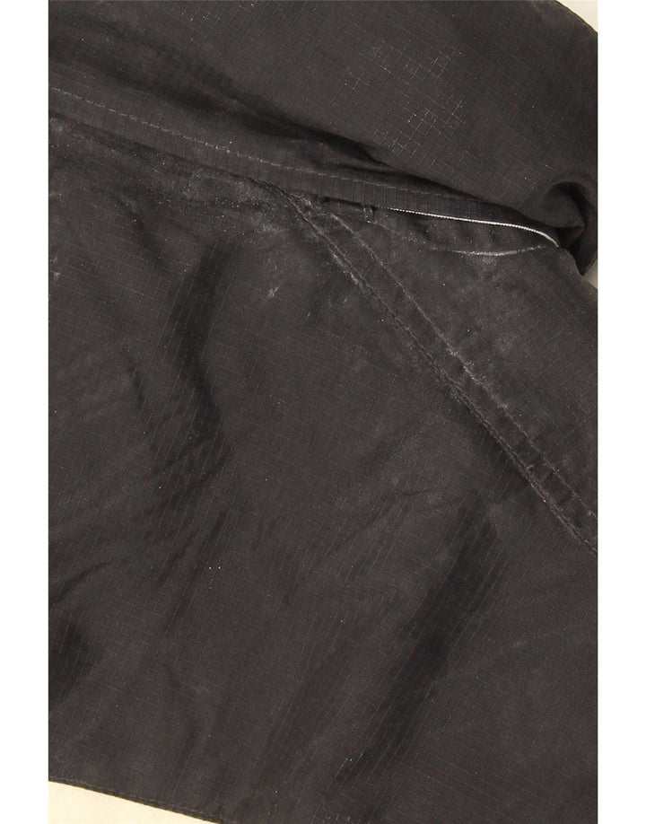 Ellesse Damen Übergroße Windjacke UK 10 Small Schwarz Colourblock