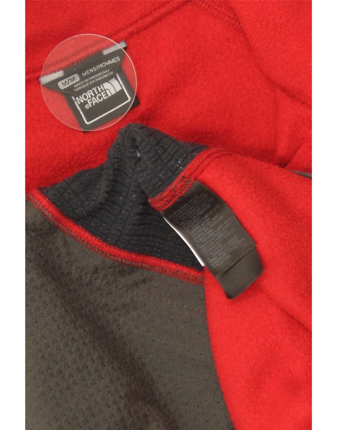 The North Face Herren Fleecejacke UK 38 Mittelrot Polyester Sport
