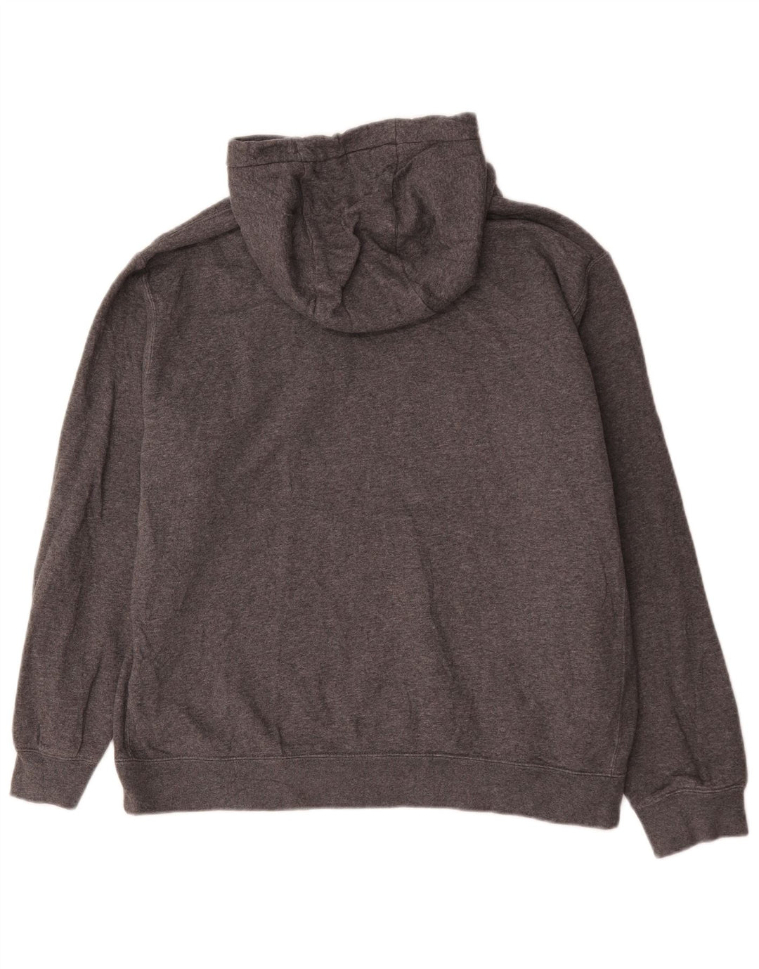 Nike Herren Kapuzenpullover, groß, graue Baumwolle