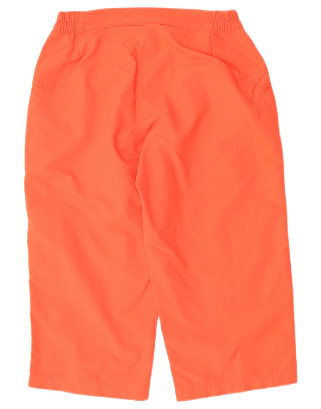 ADIDAS Damen Bermudashorts UK 10 Small W28 Orange Polyamid