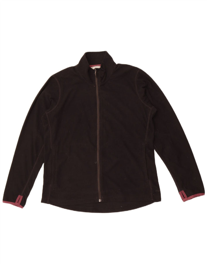 Rohan Damen-Trainingsanzugoberteil, UK-Größe 46, Größe L, Schwarz, Polyester