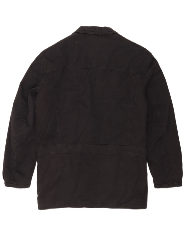 Country-Herren-Blazer mit 2 Knöpfen, Gr. 40, Größe L, Schwarz, Baumwolle