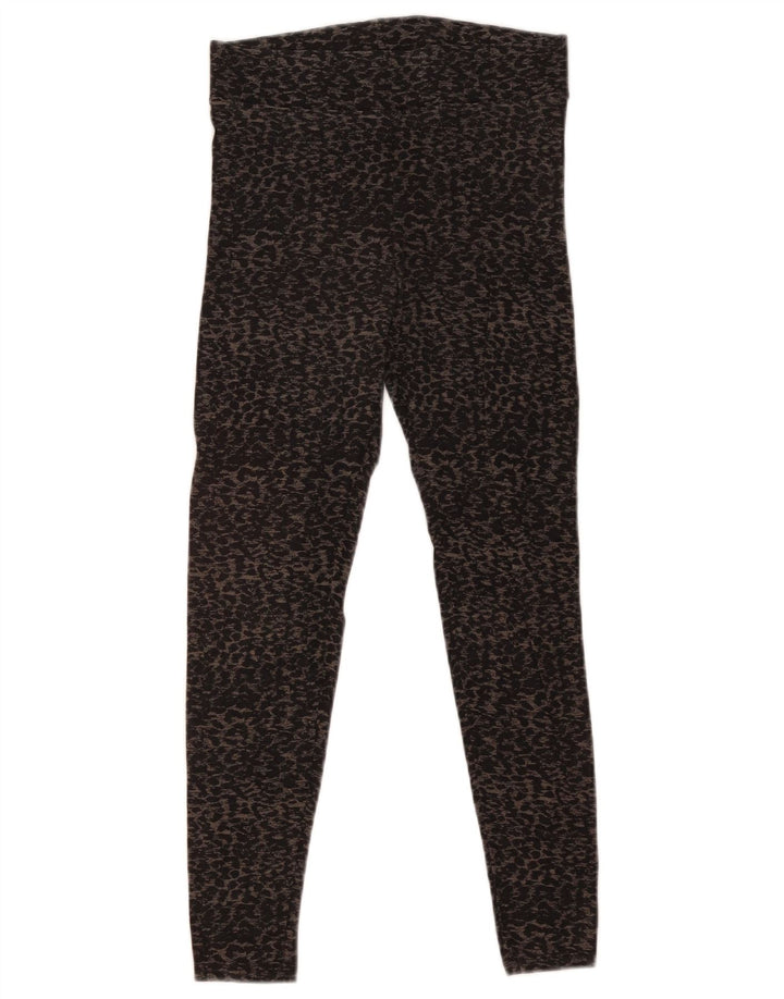 Marks & Spencer Damen-Leggings, Größe S, Größe S, Schwarz, Tiermuster