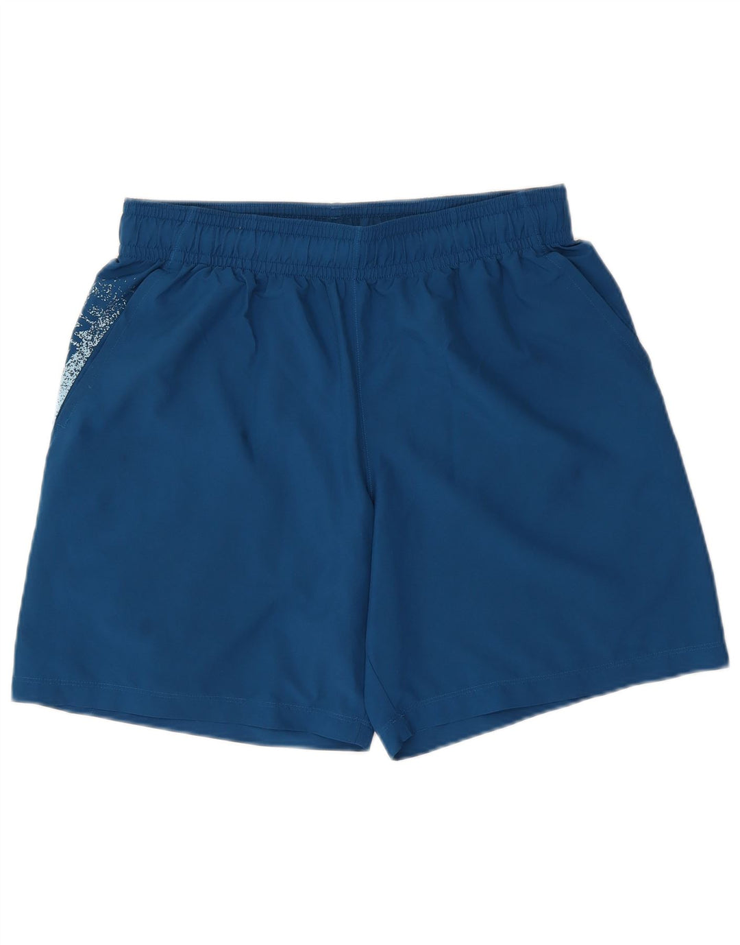 UNDER ARMOUR Herren Sportshorts mit Grafik, Größe L, Blau