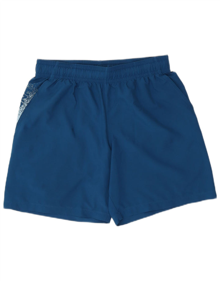 UNDER ARMOUR Herren Sportshorts mit Grafik, Größe L, Blau